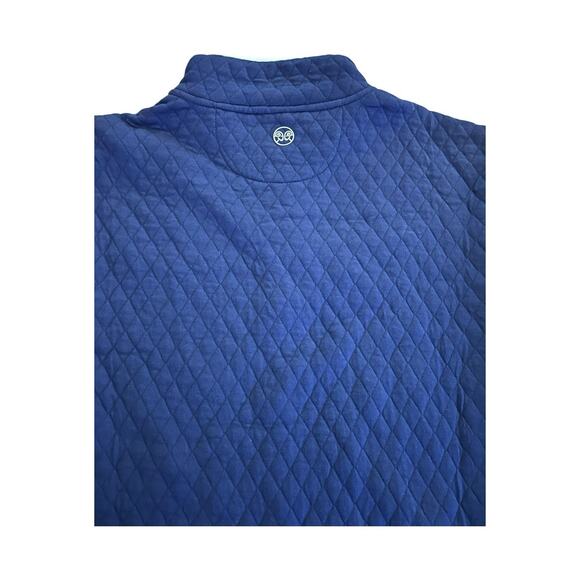 RNWK Renwick Quilted Snap Mock Size XS Blue Depths NWT Retail $125 - Picture 10 of 10